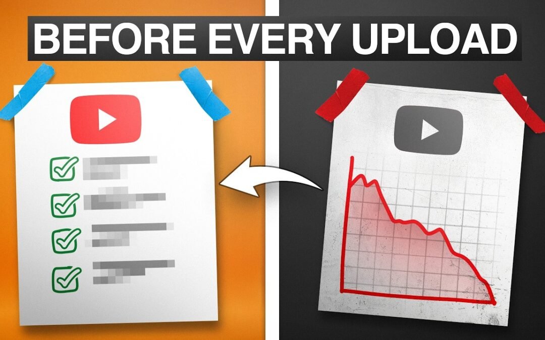 What to do before posting a YouTube video